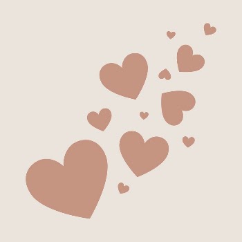 Brown hearts sticker, Valentine's flat | Free PSD - rawpixel