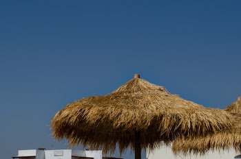 Brown Hut Under Clear Sky