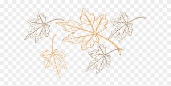 Brown Leaf Clip Art For Kids - Illustration