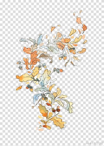 Brown leaf illustration, Watercolour Flowers Watercolor: Flowers Watercolor painting, Watercolor flowers transparent background PNG clipart