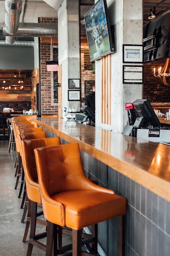 Brown Leather Bar Stools