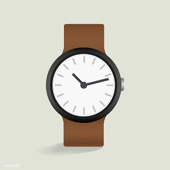 Brown leather watch | Free stock vector - 382933