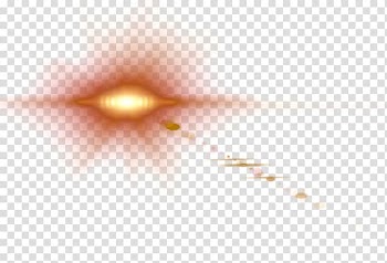 Brown light , Light Lens flare Camera lens, Orange lens flare transparent background PNG clipart