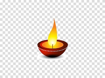 Brown lighted candle art illustration, Light Diwali Diya , For Free Diwali In High Resolution transparent background PNG clipart