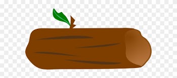 Brown Log With Green Leaf Clip Art At Vector Clip Art - Object Survival Island Bodies