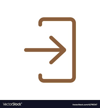 brown login icon
