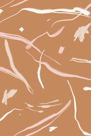 Brown Memphis pattern background, squiggle | Free Photo - rawpixel