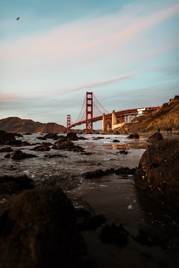 Brown Metal Bridge