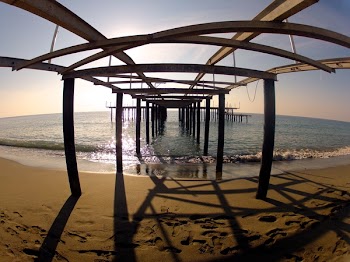 Brown Metal Dock
