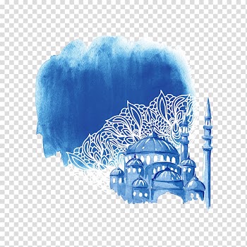 Brown mosque illustration, Ramadan Watercolor painting Drawing Illustration, Watercolor Castle transparent background PNG clipart