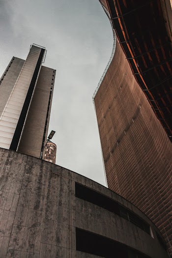 Brown Multi- Storey Building