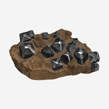Brown ore illustration. Free public | Free Photo - rawpixel