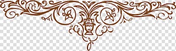 Brown ornate frame, Euclidean Illustration, PPT creative design floral frame mosaic icon transparent background PNG clipart