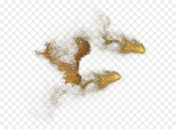 Brown Pattern - Gold powder explodes 