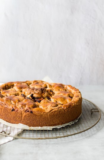 Brown Pie on Tray