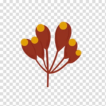 Brown plants art transparent background PNG clipart