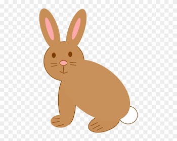 Brown Rabbit Clip Art At Vector Clip Art Png - Brown Rabbit Clipart