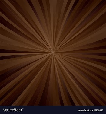 Brown ray pattern design vector image