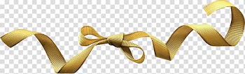Brown ribbon , Brown ribbon bow transparent background PNG clipart