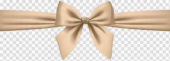 Brown ribbon illustration, Badajoz Make-up artist Wedding Professional, Beige Bow transparent background PNG clipart