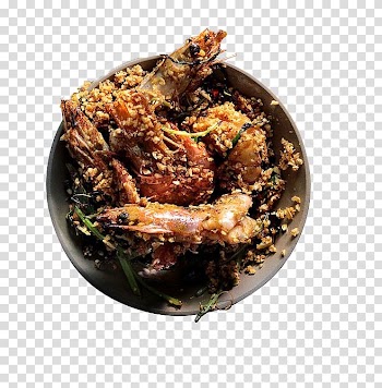 Brown rice Congee Fried chicken, Brown rice steamed lobster transparent background PNG clipart