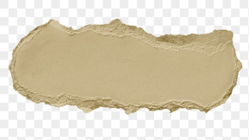 Brown ripped paper png shape, | Free PNG - rawpixel