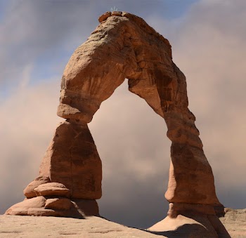 Brown Rock Arch Formation