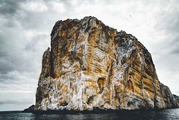 Brown Rock Formation