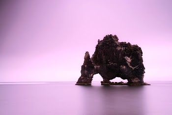 Brown Rock Formation