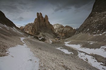 brown rock formation