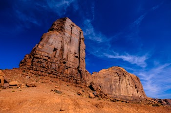 Brown Rock Formation