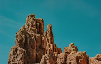Brown Rock Formation