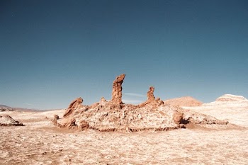 brown rock formation