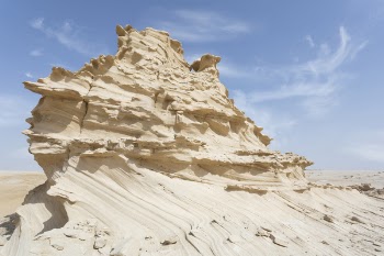 Brown Rock Formation