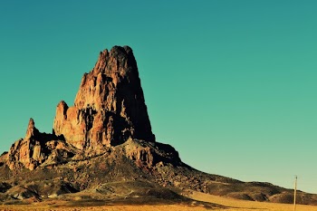 Brown Rock Formation