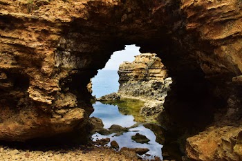 Brown Rock Formation