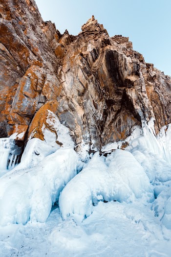 Brown Rock Formation