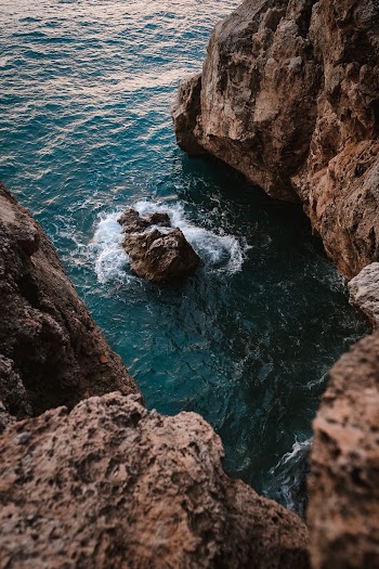 Brown Rock Formation