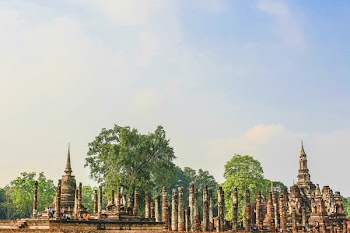 Brown Ruins Scenery