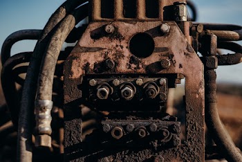 Brown Rusty Machine