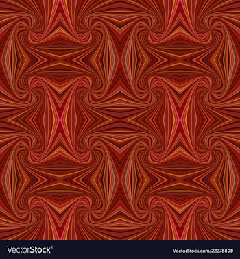 Brown seamless psychedelic abstract swirl stripe vector image