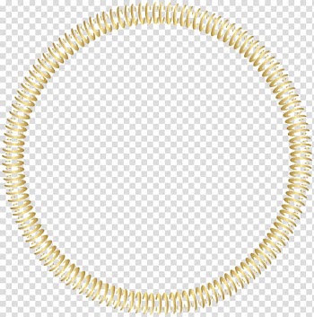 Brown spiral border, Ganesha , Round Border Frame transparent background PNG clipart