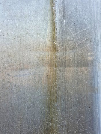 Brown Stain On A Rough Surface