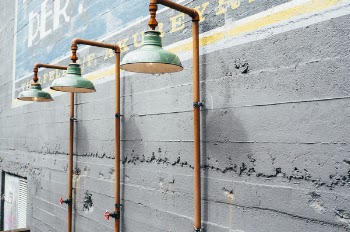 Brown Steel Pipes