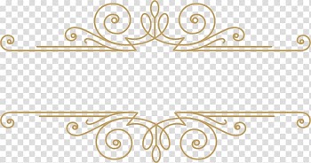 Brown string artwork, frame Gold Pattern, Gold pattern transparent background PNG clipart