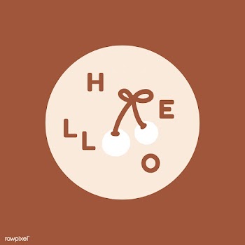Brown summer sticker | Free stock vector - 845298