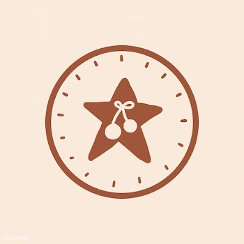 Brown summer sticker | Free stock vector - 845303