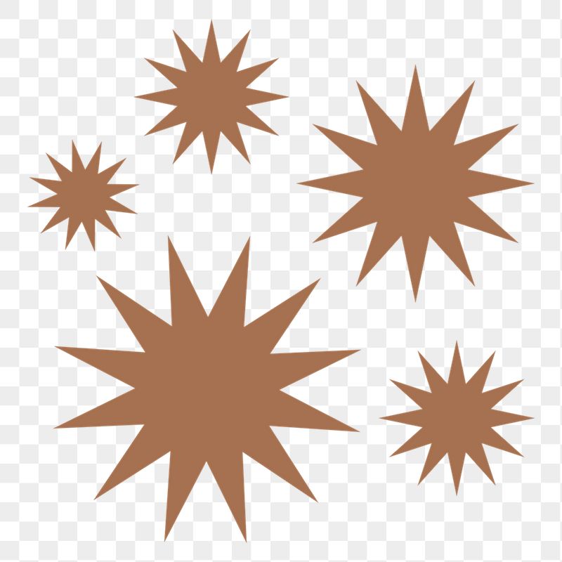 Brown sunburst png icon sticker, | Free PNG - rawpixel