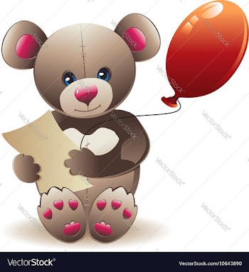 Brown Teddy Bear vector image