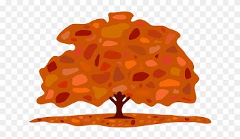 Brown Tree, Fall, Autumn, Foliage, Greenery, Brown - Trees In Fall Cartoon